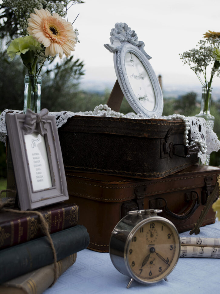 tableau de mariage vintage